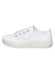 S.Oliver Sneakersy w kolorze białym rozmiar: 40. Białe obuwie sportowe damskie S.Oliver, bez zapięcia. Za 96.83 zł.