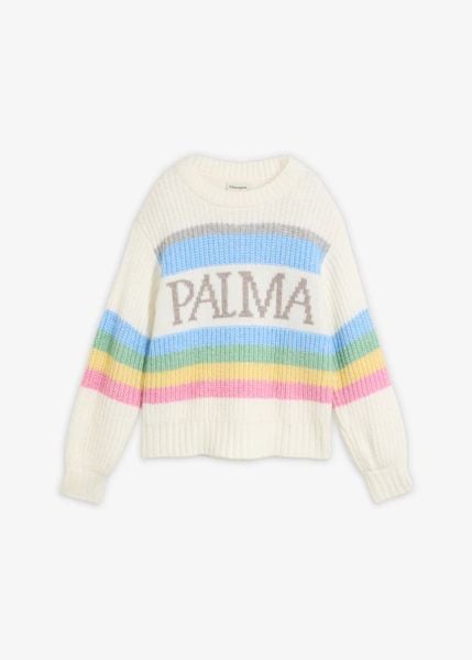 Sweter z domieszką wełny. Białe swetry klasyczne damskie bonprix, z wełny, bez kołnierzyka. Za 109.99 zł.