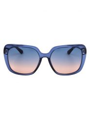 Guess Damskie okulary przeciwsłoneczne w kolorze niebiesko-brązowym rozmiar: 58. Brązowe okulary przeciwsłoneczne damskie Guess. Za 184.95 zł.