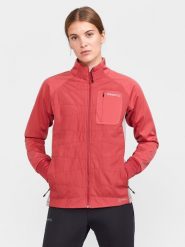 Craft Kurtka funkcyjna w kolorze czerwonym rozmiar: M. Czerwone kurtki sportowe damskie Craft, m, bez wzorów, bez kaptura. Za 277.45 zł.