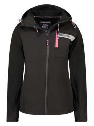 Geographical Norway Kurtka softshellowa "Tendresse" w kolorze czarnym rozmiar: XL. Czarne kurtki sportowe damskie Geographical Norway, xl, bez wzorów, bez kaptura. Za 131.43 zł.