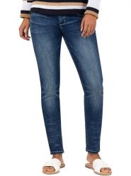 Timezone Dżinsy "Enya" - Slim fit - w kolorze granatowym rozmiar: W30/L30. Niebieskie jeansy damskie Timezone. Za 149.31 zł.