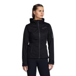 Kurtka softshell damska Kilpi BELTRA-W. Czarne kurtki damskie Kilpi, l, bez wzorów, z softshellu, bez kaptura. Za 422.05 zł.