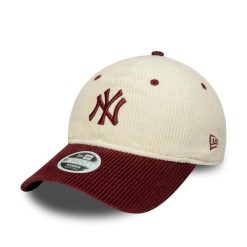 Czapka baseballowa New York Yankees Block 9twenty. Białe czapki z daszkiem damskie New Era, bez wzorów. Za 176.00 zł.