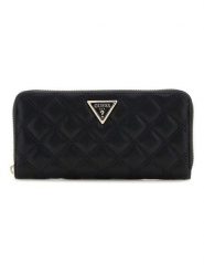 Guess Portfel w kolorze czarnym - 21 x 10 x 2 cm rozmiar: onesize. Czarne portfele damskie Guess, z aplikacjami. Za 229.95 zł.