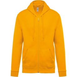 Bluza z kapturem i zamkiem błyskawicznym Kariban Molleton. Żółte bluzy damskie KARIBAN, xl, bez wzorów, z bawełny, z kapturem. Za 158.50 zł.