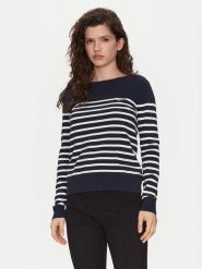 Tommy Hilfiger Sweter WW0WW40099 Granatowy Regular Fit. Niebieskie swetry klasyczne damskie Tommy Hilfiger, xs, z syntetyku, bez kołnierzyka. Za 349.99 zł.