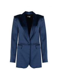 Liu Jo Marynarka | OF1161 T3516 | Kobieta | Granatowy. Niebieskie marynarki i żakiety damskie Liu Jo, bez wzorów, z elastanu, eleganckie. W wyprzedaży za 549.00 zł.