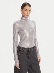 Patrizia Pepe Body 8M1751 J276 Srebrny Regular Fit. Szare body i gorsety Patrizia Pepe, bez wzorów, z syntetyku. Za 1,059.00 zł.