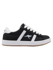 Kangaroos Sneakersy "K-CA Miles FL" w kolorze czarno-białym rozmiar: 40. Białe obuwie sportowe damskie KangaROOS, bez zapięcia. Za 105.38 zł.