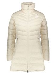 The North Face Płaszcz puchowy w kolorze kremowym rozmiar: L. Brązowe płaszcze damskie The North Face, l, bez wzorów, z puchu, bez kaptura. Za 346.18 zł.