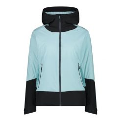 Kurtka damska turystyczna CMP 34Z2496. Niebieskie kurtki damskie CMP, xs, bez wzorów, bez kaptura. Za 649.00 zł.