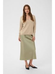 Kaffe Sweter w kolorze beżowym rozmiar: L. Brązowe swetry klasyczne damskie Kaffe, l, bez kołnierzyka. Za 149.95 zł.