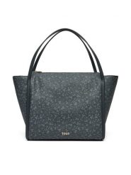 TOUS Torebka Kaos Mini Lines 2002183748 Szary. Szare shopper bag tous, bez wzorów, ze skóry, bez dodatków. Za 589.99 zł.