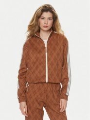 Replay Bluza W3403.000.74934 Brązowy Regular Fit. Brązowe bluzy damskie Replay, xs, bez wzorów, z syntetyku, bez kaptura. Za 419.99 zł.