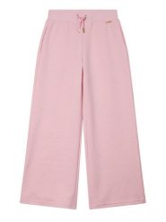 Guess Spodnie dresowe J6RB18 KCHR2 Różowy Regular Fit. Czerwone spodnie dresowe dziewczęce Guess, z aplikacjami, z dresówki. Za 269.99 zł.