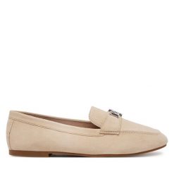Mokasyny LAUREN RALPH LAUREN. Brązowe mokasyny damskie Lauren Ralph Lauren, bez obcasa. Za 409.99 zł.