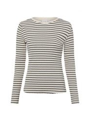 Vila Damska koszula z długim rękawem - VIAmeline Kobiety Bawełna beżowy|czarny w paski, XS. Brązowe koszule damskie Vila, uniwersalny, bez wzorów, z bawełny, klasyczne, bez kołnierzyka, bez ramiączek. Za 149.95 zł.