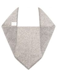 Zwillingsherz Kaszmirowa chusta trójkątna w kolorze szarym - 84 x 34 cm rozmiar: onesize. Szare chusty damskie Zwillingsherz, bez wzorów, z kaszmiru. Za 174.95 zł.