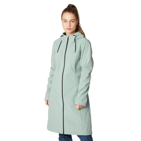 Damski płaszcz outdoorowy Protest Prteris. Zielone płaszcze damskie Protest, m, bez wzorów, z materiału, bez kaptura. Za 499.99 zł.