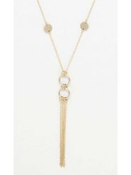 OR ÉCLAT Złoty naszyjnik "Heer" z zawieszką rozmiar: onesize. Żółte naszyjniki damskie Or Éclat, złote. Za 1,261.99 zł.