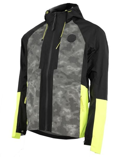 Kurtka przeciwdeszczowa Wowow Etna do jazdy na rowerze XXL. Czarne kurtki damskie WOWOW, xl, bez wzorów, z kapturem. Za 949.95 zł.