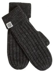 MOSS COPENHAGEN Rękawiczki "Hope" w kolorze antracytowym rozmiar: onesize. Czarne rękawiczki damskie Moss Copenhagen, bez wzorów, z materiału. Za 82.99 zł.
