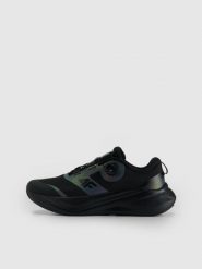 4F Buty do biegania FLOW RUN NIGHT MOTION damskie - czarne 41. Czarne obuwie sportowe damskie 4F, z gumy, bez zapięcia, do biegania. Za 369.99 zł.