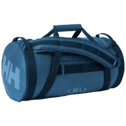 Torba Duffle Helly Hansen. Niebieskie torby sportowe Helly Hansen, bez wzorów, z materiału. Za 408.00 zł.