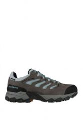 Buty trekkingowe niskie damskie Moraine GTX Women. Niebieskie obuwie trekkingowe damskie Scarpa, z gore-texu, bez zapięcia. Za 804.99 zł.