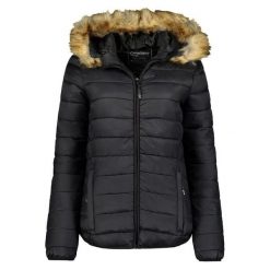 Kurtka turystyczna damska Canadian Peak Atocha. Czarne kurtki damskie Canadian Peak, xl, bez wzorów, z poliamidu, bez kaptura. Za 281.00 zł.