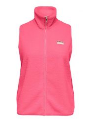 ONLY Carmakoma Kamizelka pluszowa w kolorze różowym rozmiar: XL-54. Różowe kamizelki damskie Only Carmakoma, xl, bez wzorów, bez kaptura. Za 101.94 zł.