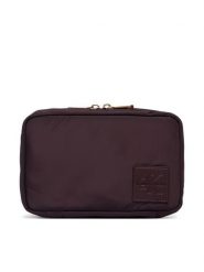Calvin Klein Kosmetyczka Nylon Mix Cosmetic Pouch LV04F1310G Brązowy. Brązowe kosmetyczki damskie Calvin Klein, bez wzorów, z materiału. Za 249.99 zł.