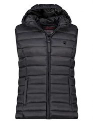 ANAPURNA Kamizelka pikowana "Vakitalana" w kolorze czarnym rozmiar: XXL. Czarne kamizelki damskie ANAPURNA, xxl, bez wzorów, bez kaptura. Za 126.99 zł.