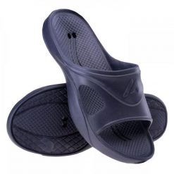 Klapki basenowe unisex Aqua Ambony. Niebieskie klapki damskie AQUA-SPORT, bez wzorów, bez obcasa, bez zapięcia. Za 29.02 zł.