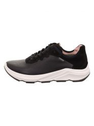 Legero Skórzane sneakersy "Bliss" w kolorze czarnym rozmiar: 38,5. Czarne obuwie sportowe damskie Legero, z gore-texu, bez zapięcia, wspinaczkowe. Za 298.67 zł.