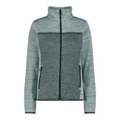Techniczna polarowa bluza z zamkiem kobiet CMP. Niebieskie bluzy damskie CMP, s, bez wzorów, z materiału, bez kaptura. Za 283.00 zł.