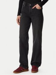 Tommy Jeans Jeansy Sophie DW0DW23586 Czarny Straight Fit. Czarne jeansy damskie Tommy Jeans. Za 329.99 zł.