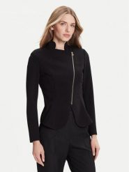 Rinascimento Marynarka CFC0125220003 Czarny Slim Fit. Czarne marynarki i żakiety damskie Rinascimento, m, bez wzorów, z syntetyku. Za 419.99 zł.
