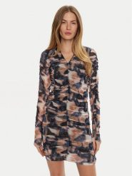 Munthe Sukienka codzienna Totally 243138024361 Kolorowy Slim Fit. Sukienki damskie Munthe, bez wzorów, z syntetyku, bez ramiączek. Za 469.99 zł.