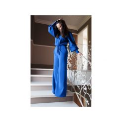 Wieczorowy kombinezon damski. Czarne kombinezony damskie Bien fashion, z tkaniny, eleganckie. Za 199.00 zł.
