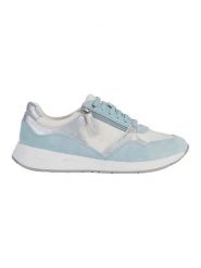 Geox Sneakersy "Bulmya" w kolorze błękitnym rozmiar: 40. Niebieskie obuwie sportowe damskie Geox, bez zapięcia. Za 280.44 zł.