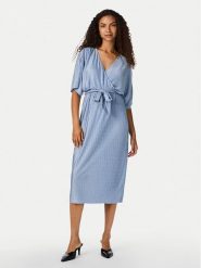 YAS Sukienka koktajlowa Otolinda 26026916 Niebieski Regular Fit. Niebieskie sukienki damskie YAS, bez wzorów, z syntetyku, wizytowe, bez ramiączek. Za 139.99 zł.