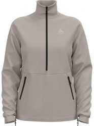 Odlo Bluza polarowa "Essential" w kolorze beżowym rozmiar: XL. Brązowe bluzy damskie ODLO, s, bez wzorów, z materiału, bez kaptura. Za 272.95 zł.