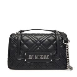 Torebka LOVE MOSCHINO. Czarne torebki wieczorowe damskie Love Moschino, bez wzorów, bez dodatków. Za 659.99 zł.