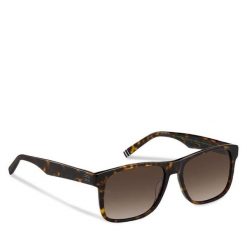 Okulary przeciwsłoneczne Tommy Hilfiger. Brązowe okulary przeciwsłoneczne damskie Tommy Hilfiger. Za 470.99 zł.