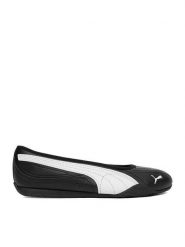 Puma Baleriny C-CATCH SOLEIL BALLERINA 40464202 Czarny. Czarne balerinki damskie Puma, bez wzorów, ze skóry. Za 249.99 zł.