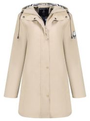 Geographical Norway Parka "Carrie" w kolorze beżowym rozmiar: S. Brązowe parki damskie Geographical Norway, s, bez kaptura. Za 206.42 zł.