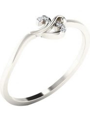 Diamant Vendôme Złoty pierścionek z diamentami rozmiar: 50. Szare pierścionki damskie Diamant Vendöme, z diamentem, złote. Za 521.99 zł.