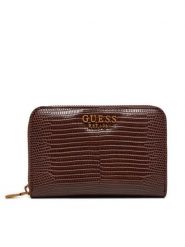 Guess Portfel SWKB95 06140 Brązowy. Brązowe portfele damskie Guess, z aplikacjami, ze skóry. Za 189.99 zł.